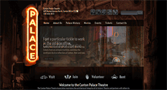 Desktop Screenshot of cantonpalacetheatre.org